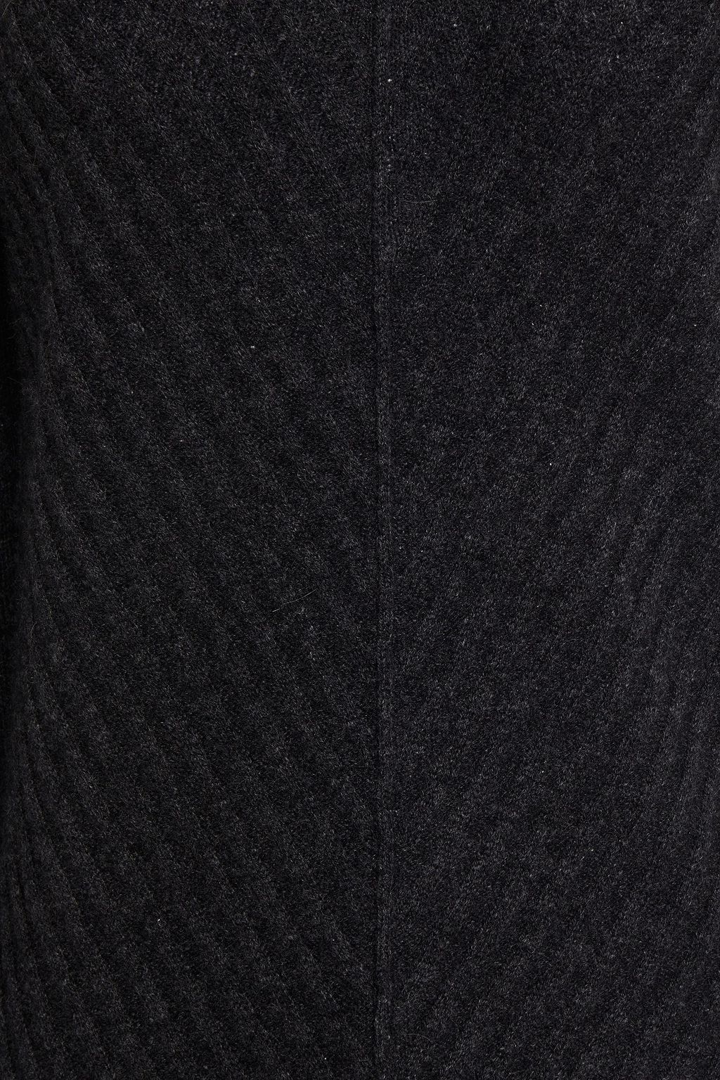 LE KASHA Zurich mélange ribbed cashmere sweater