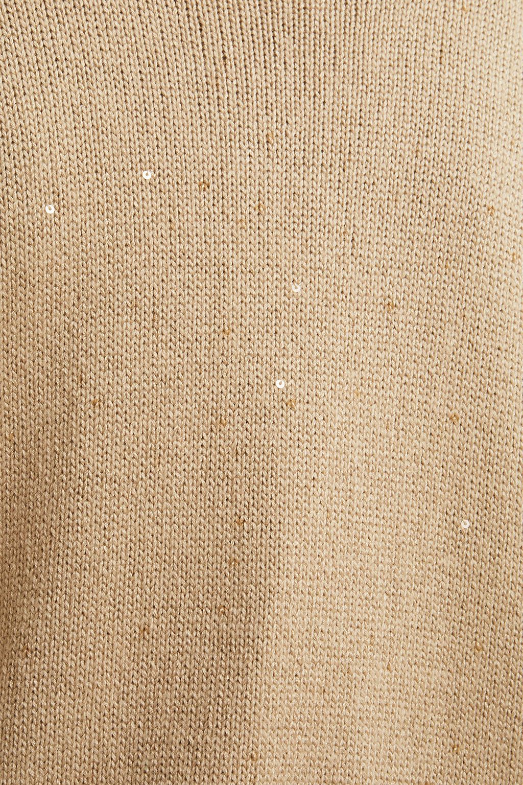 BRUNELLO CUCINELLI Pullover aus einer Kaschmir-Seidenmischung mit Pailletten
