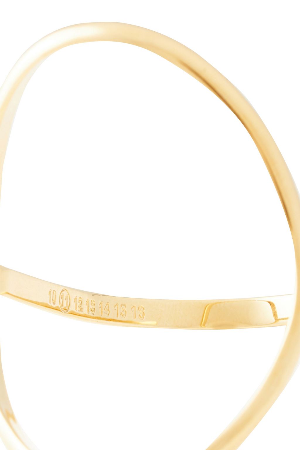 MAISON MARGIELA Gold-tone cuff