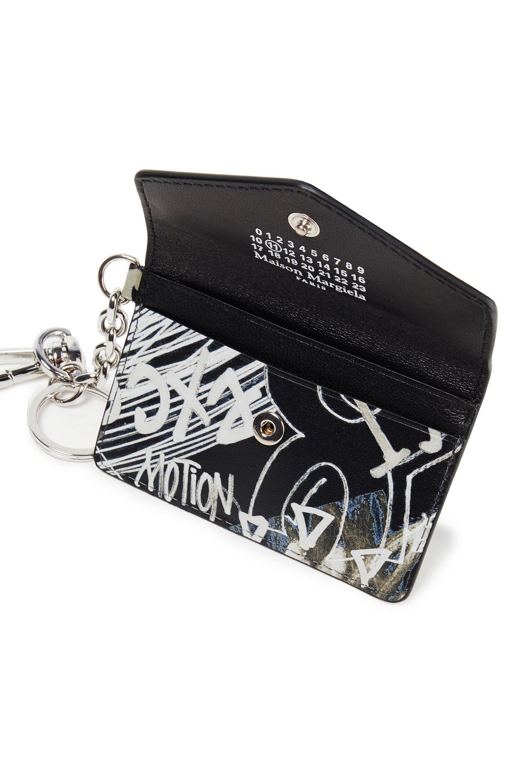 MAISON MARGIELA Printed leather cardholder