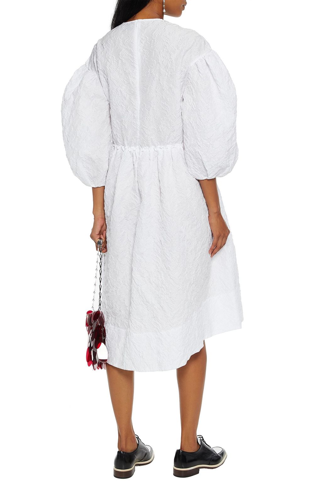 SIMONE ROCHA Gathered cloqué dress