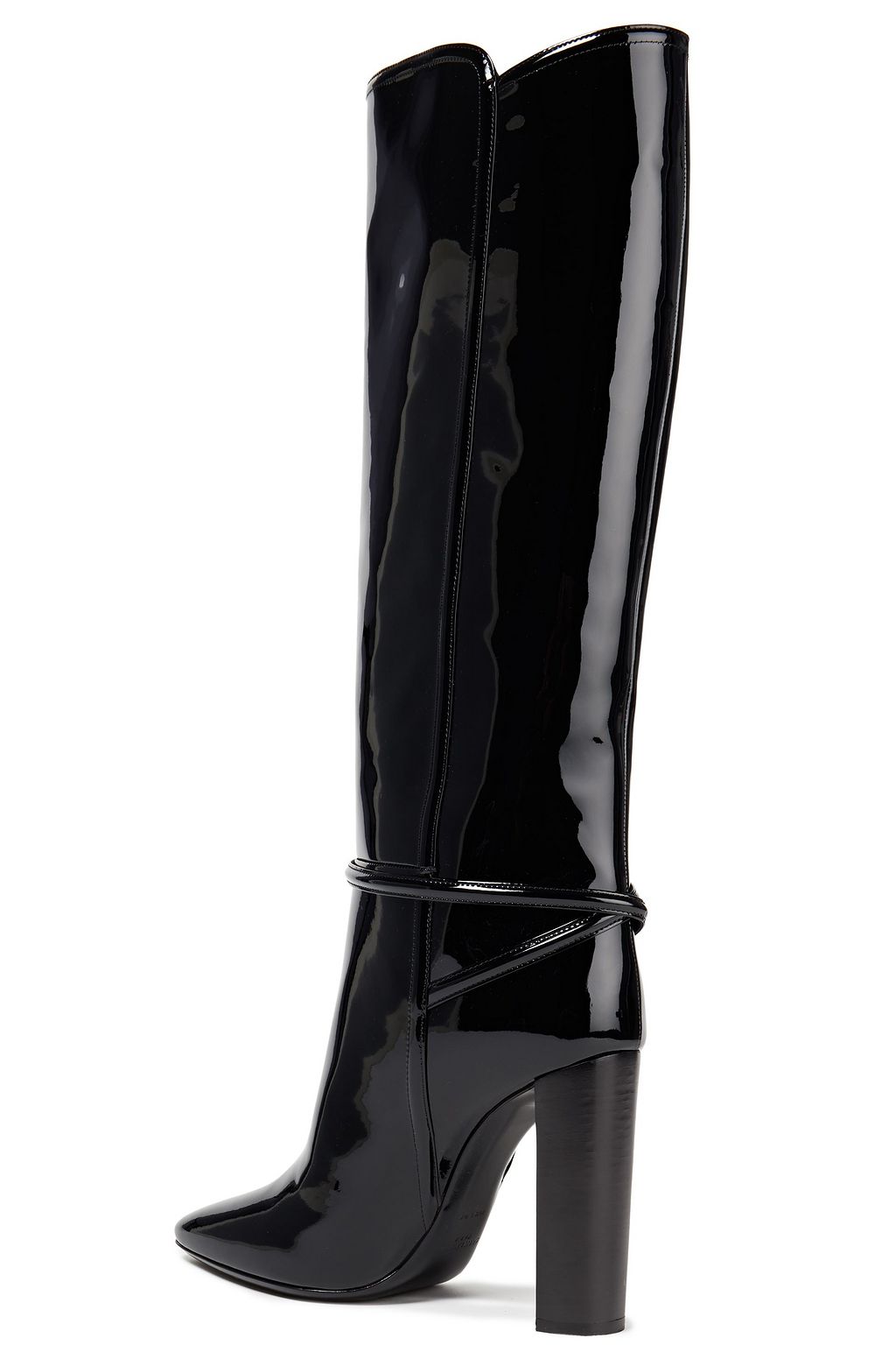 SAINT LAURENT Patent-leather boots