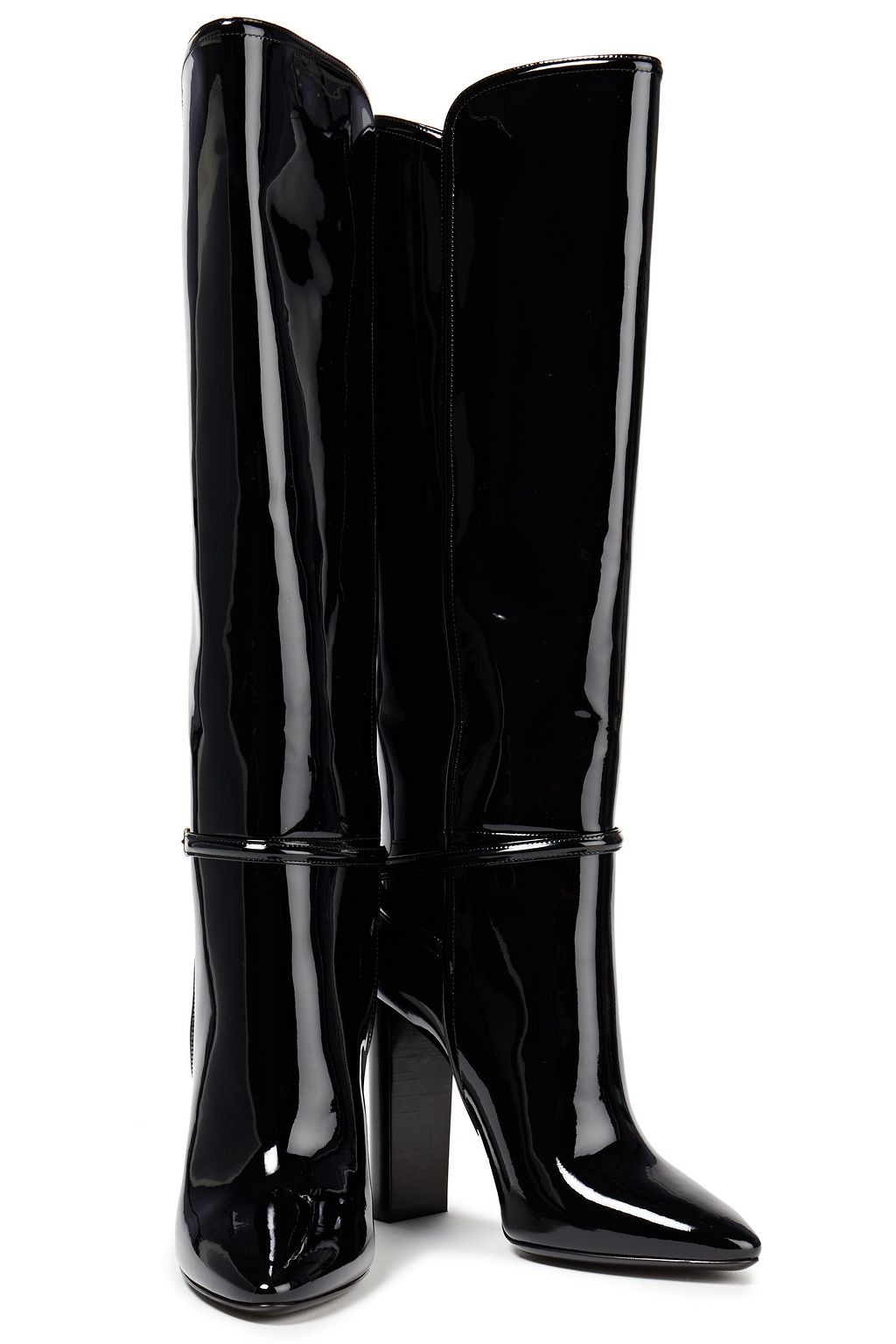 SAINT LAURENT Patent-leather boots