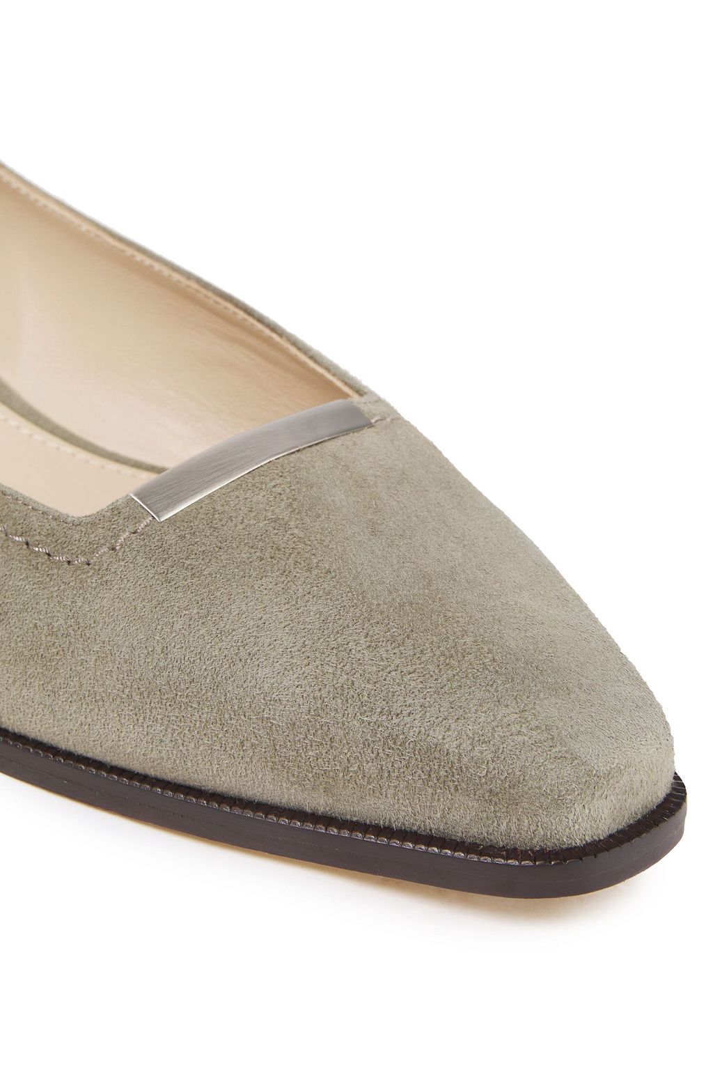 THEORY Suede flats