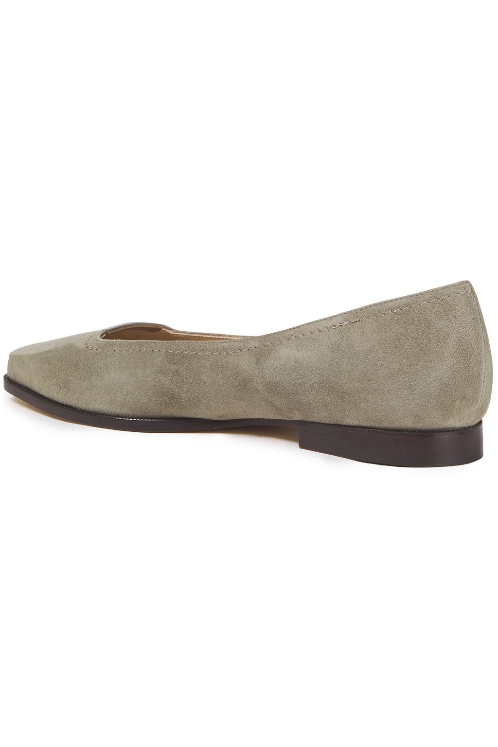 THEORY Suede flats