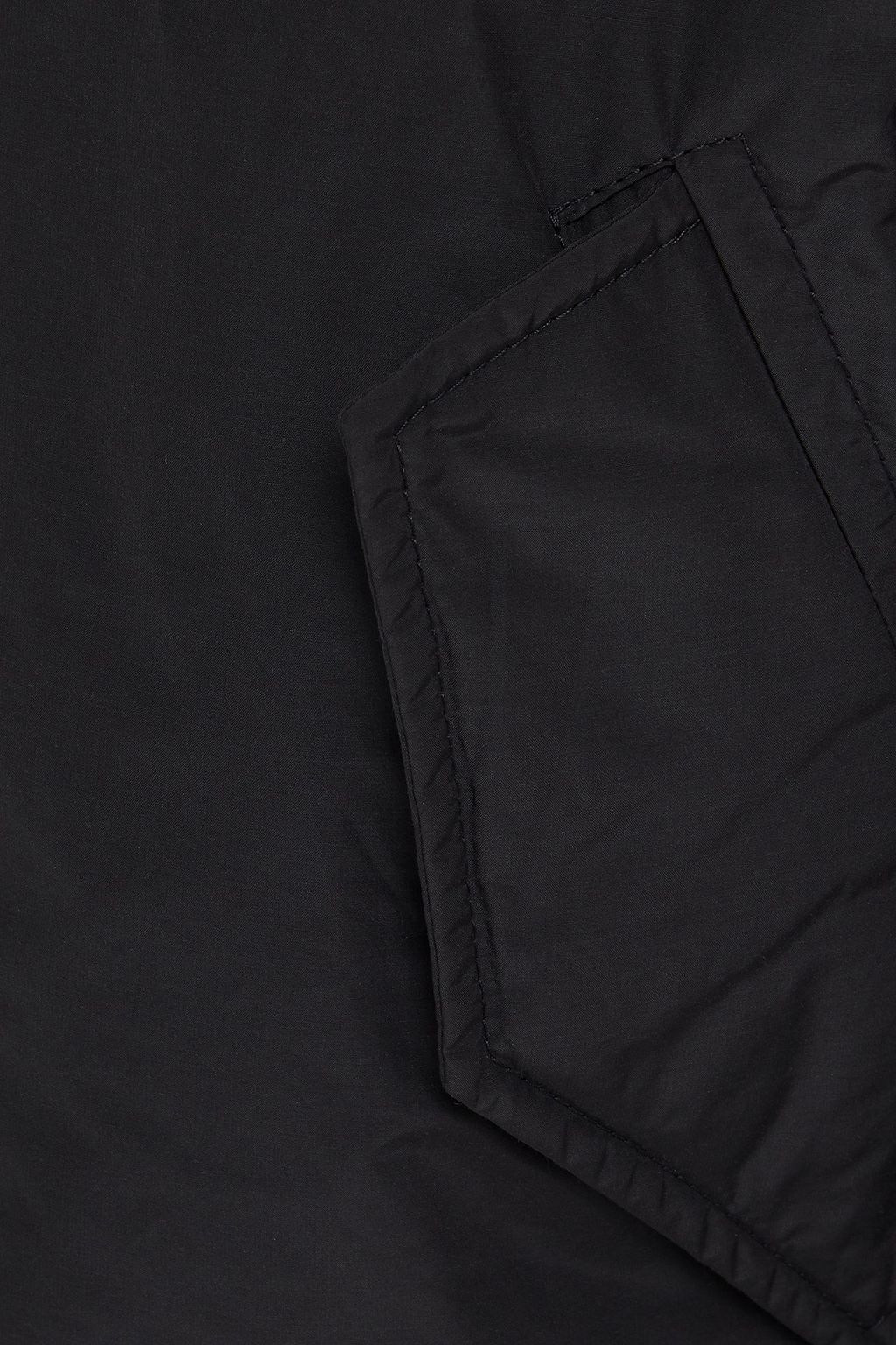 BRUNELLO CUCINELLI Bead-embellished shell hooded jacket