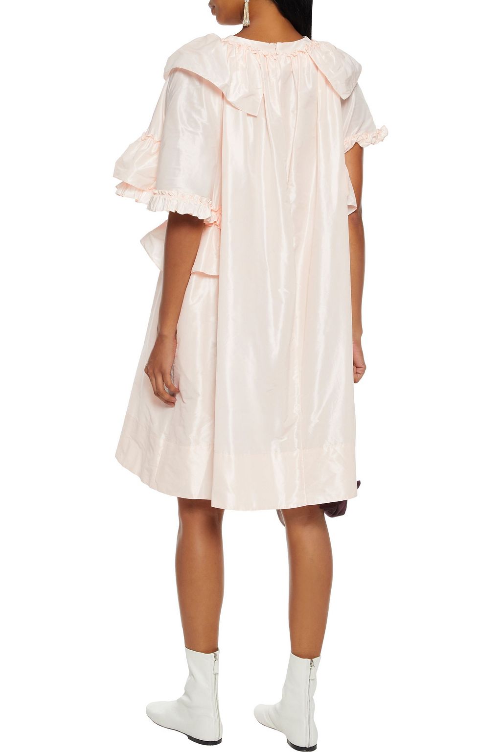 SIMONE ROCHA Ruffled taffeta dress