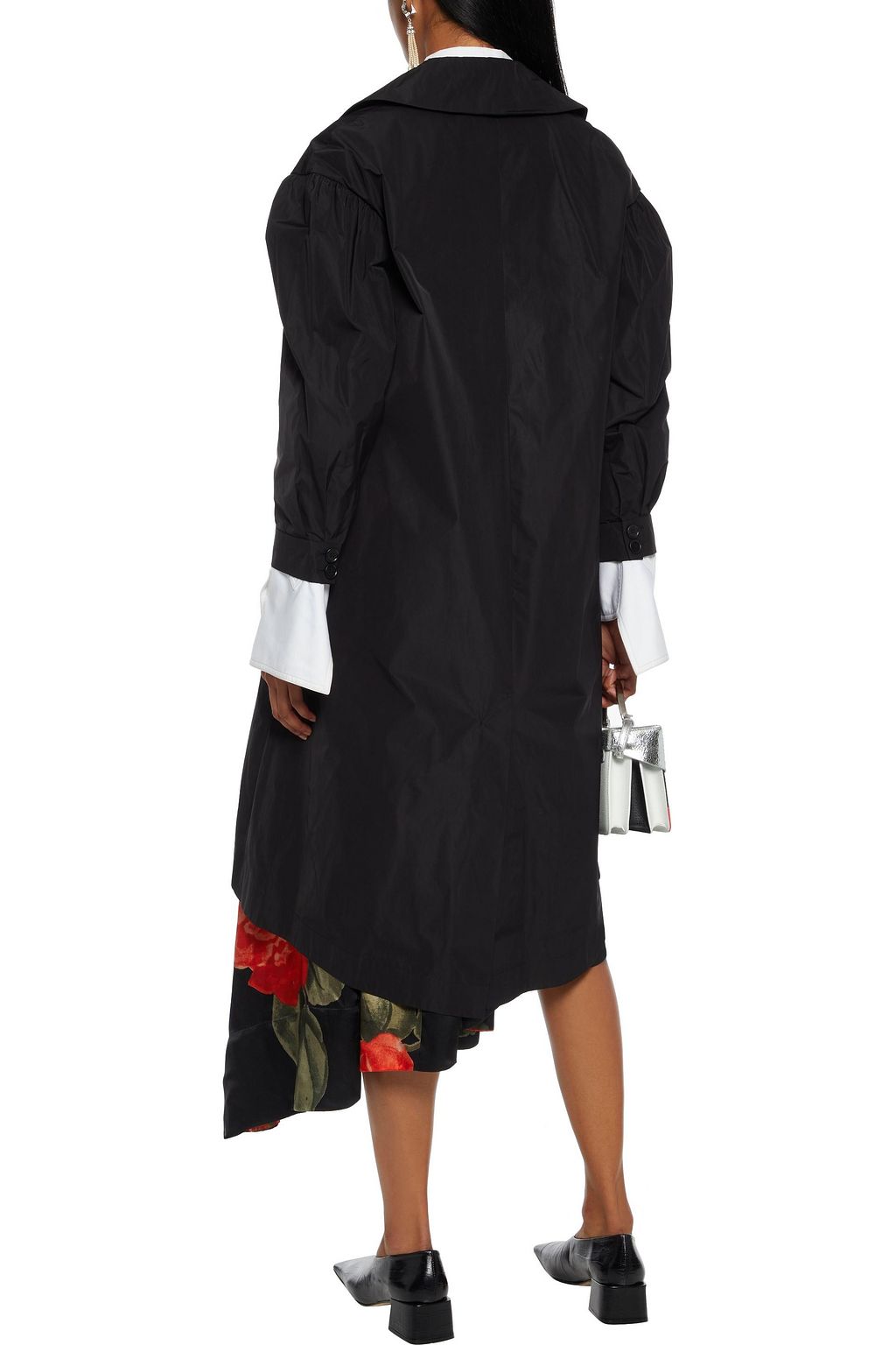 SIMONE ROCHA Gathered shell trench coat