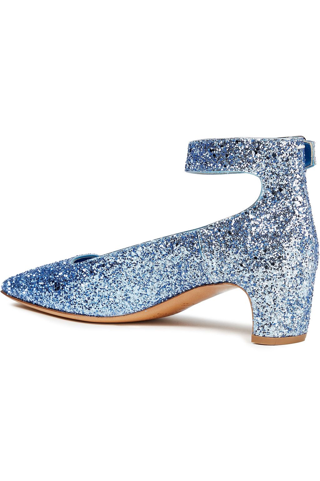 MAISON MARGIELA Glittered leather pumps