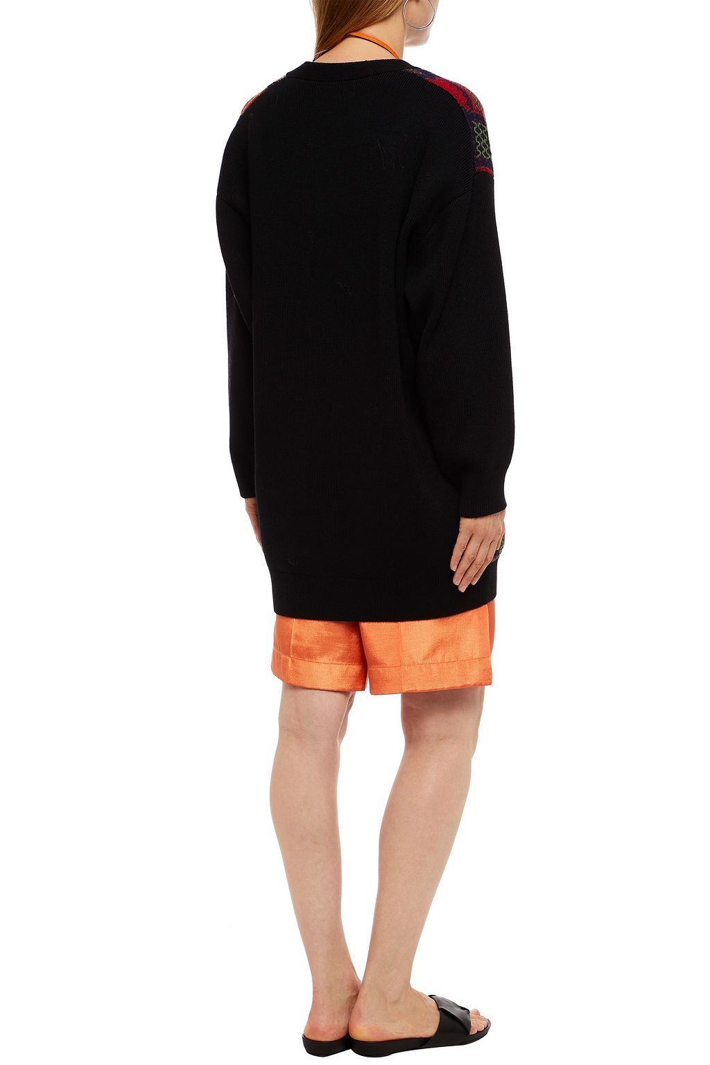 LOEWE Cardigan aus Jacquard-Strick aus Wolle
