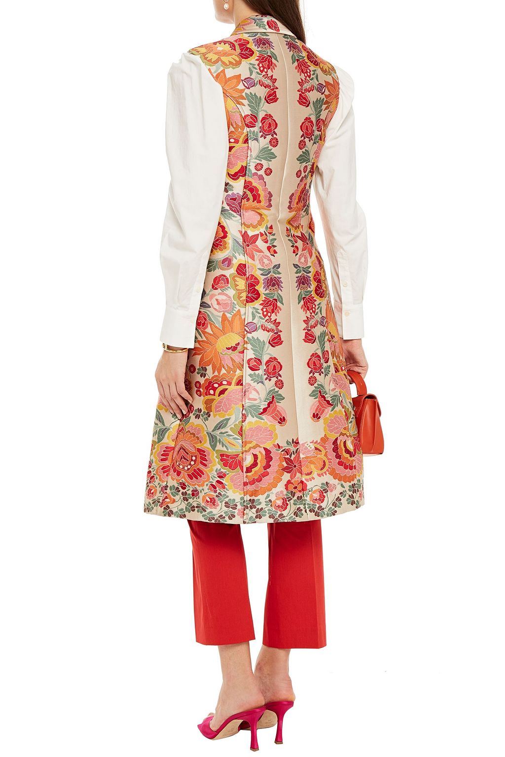 ETRO Floral-jacquard vest