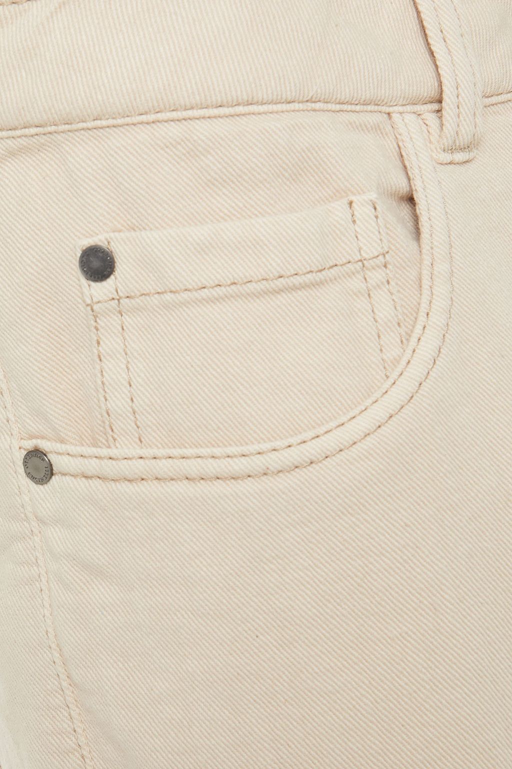 BRUNELLO CUCINELLI High-rise tapered jeans