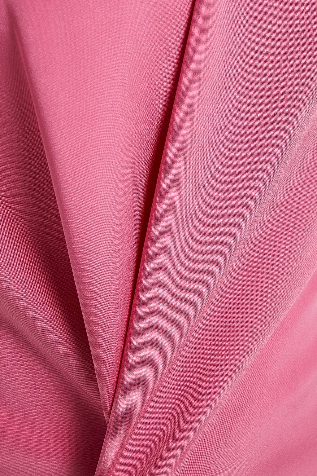 ETRO Draped silk-satin dress