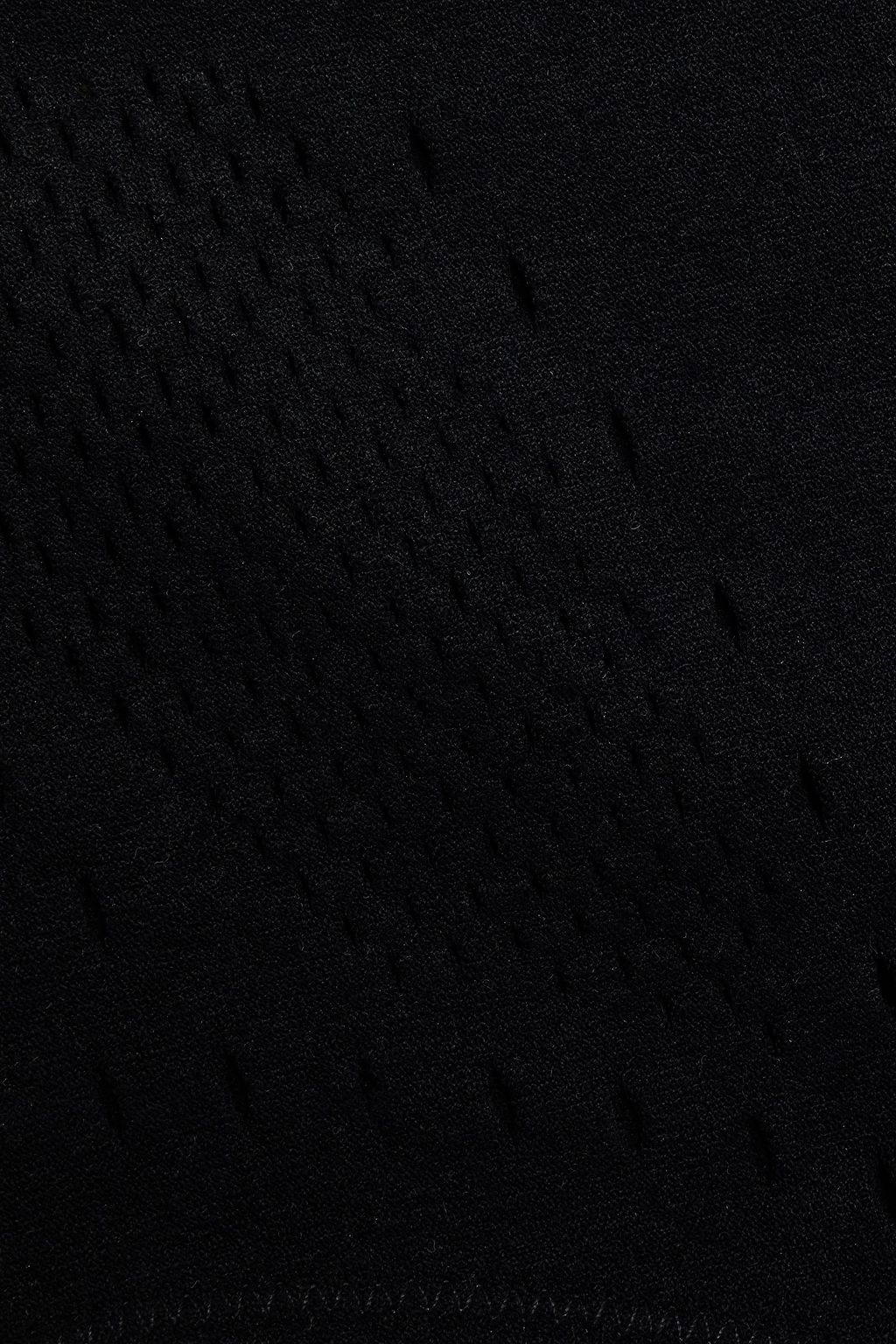 STELLA MCCARTNEY ストレッチジャージー ミッドライズショーツ パーフォレーション加工