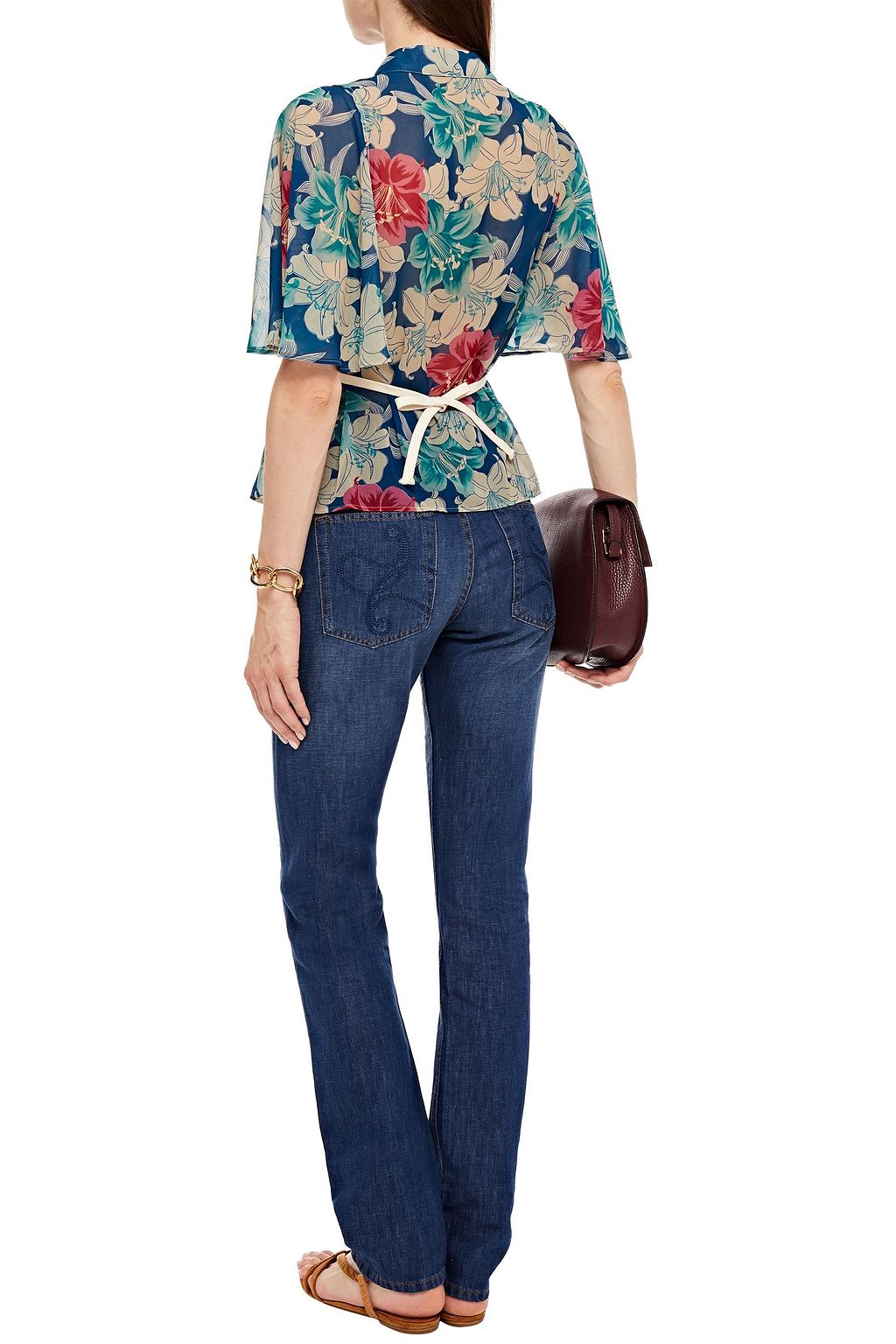 ETRO Mid-rise straight-leg jeans