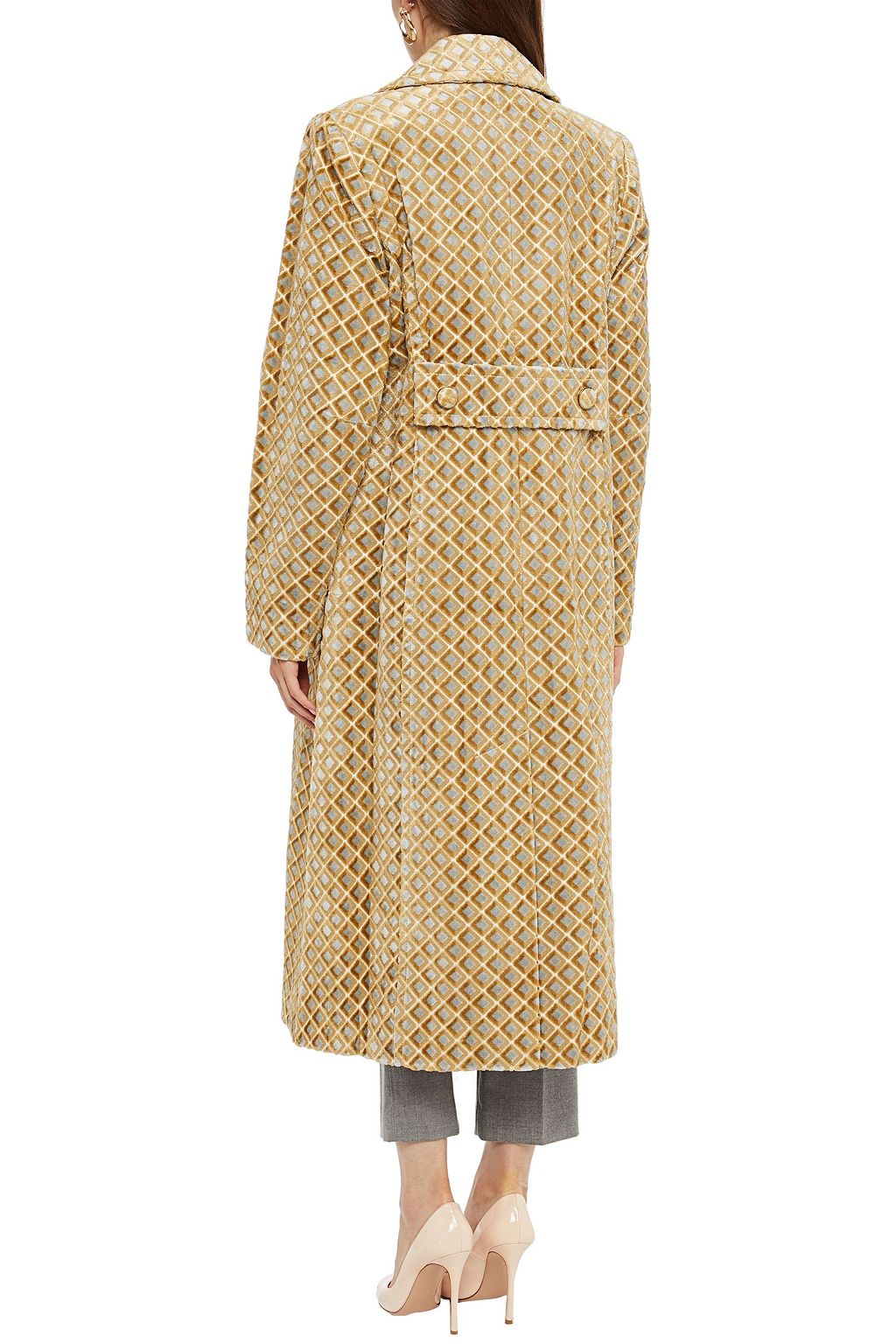 ZIMMERMANN Velvet-jacquard coat