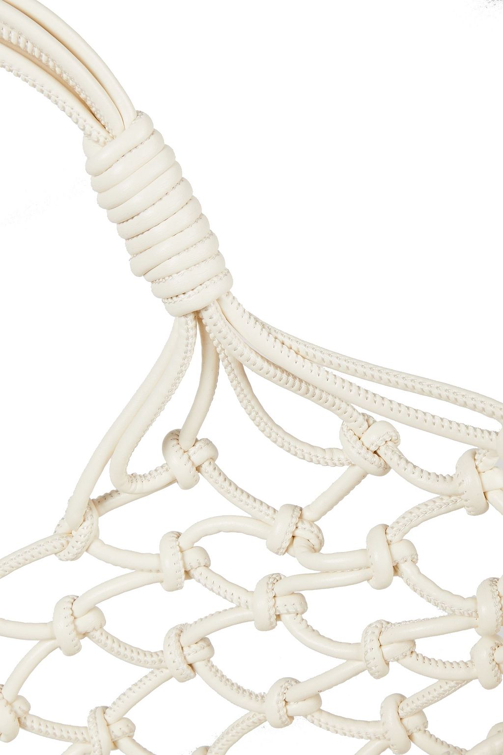 STELLA MCCARTNEY Crocheted faux leather tote