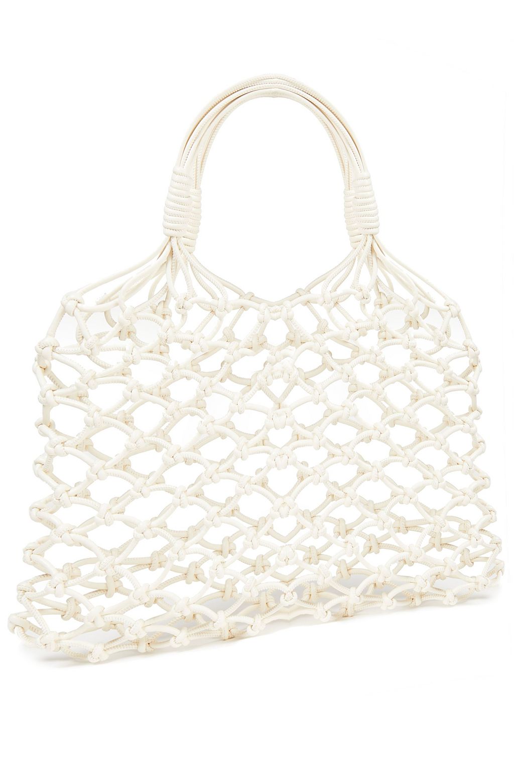 STELLA MCCARTNEY Crocheted faux leather tote