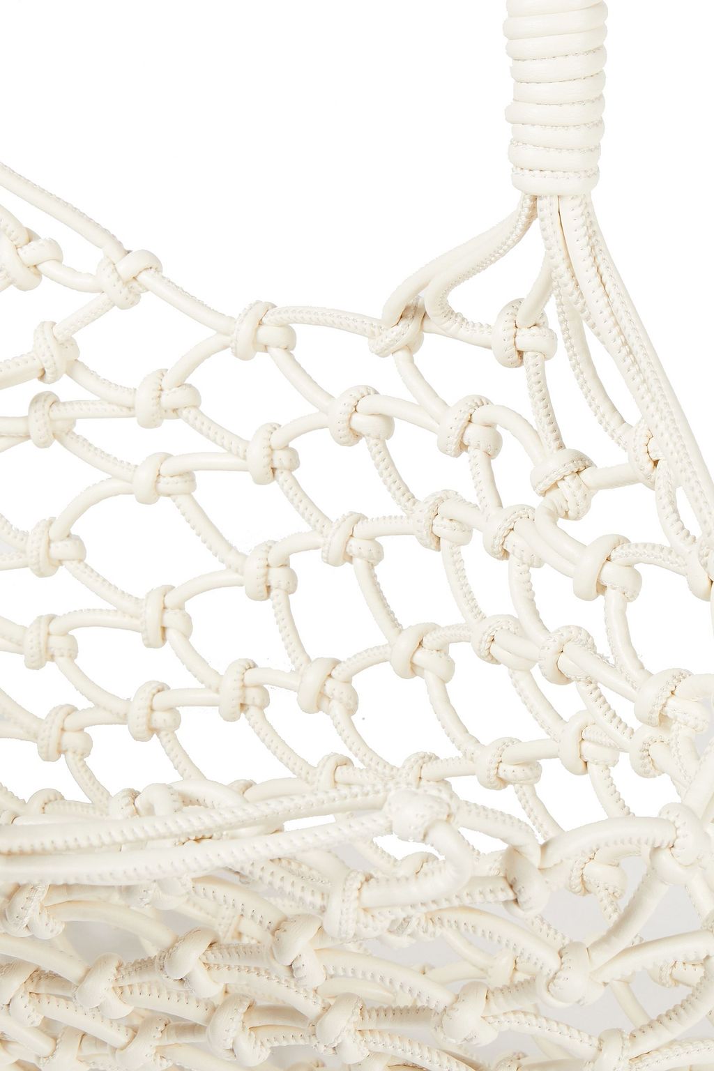STELLA MCCARTNEY Crocheted faux leather tote