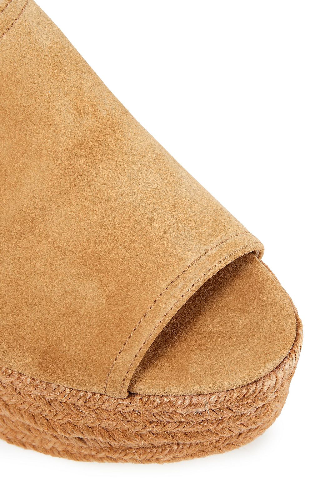 JIMMY CHOO Deya 95 suede espadrille wedge sandals