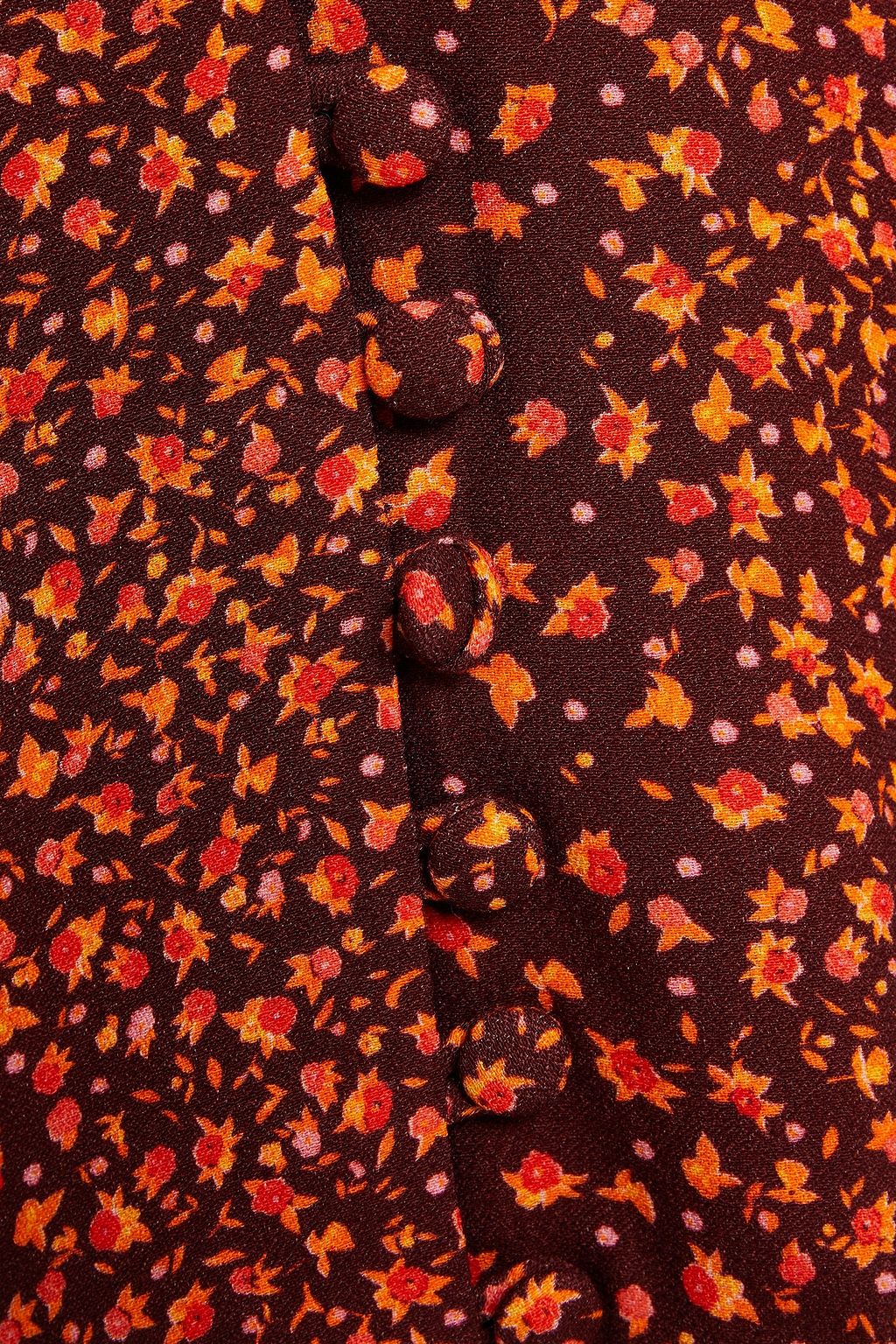 RIXO Daria floral-print crepe blouse