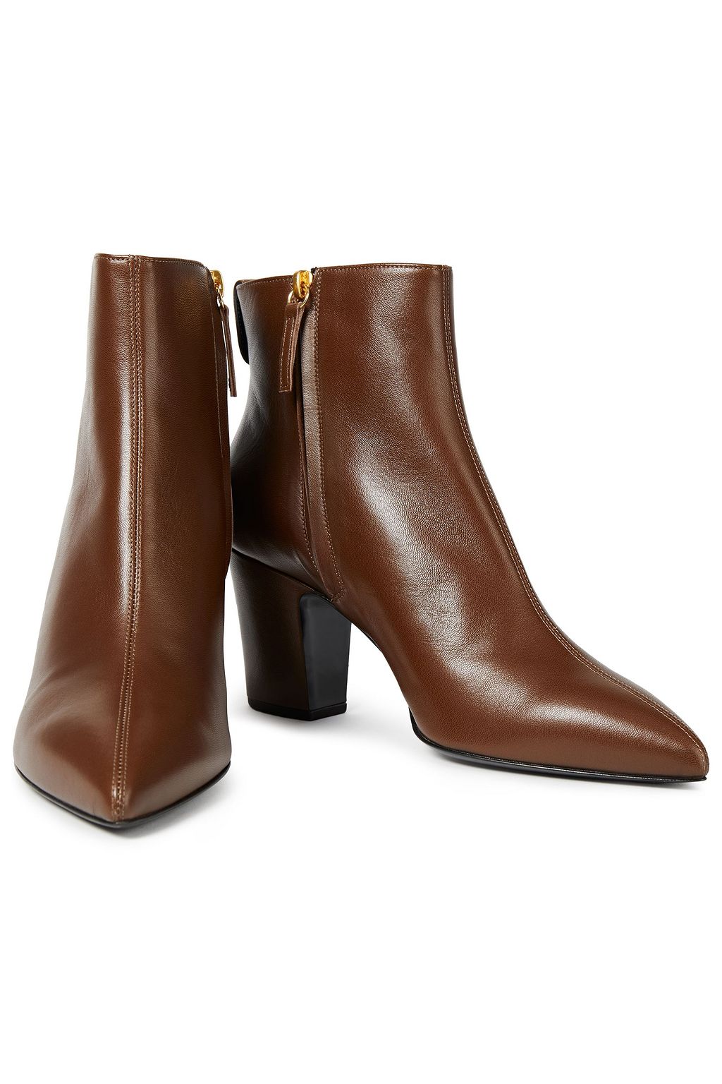 GIUSEPPE ZANOTTI Studded leather ankle boots