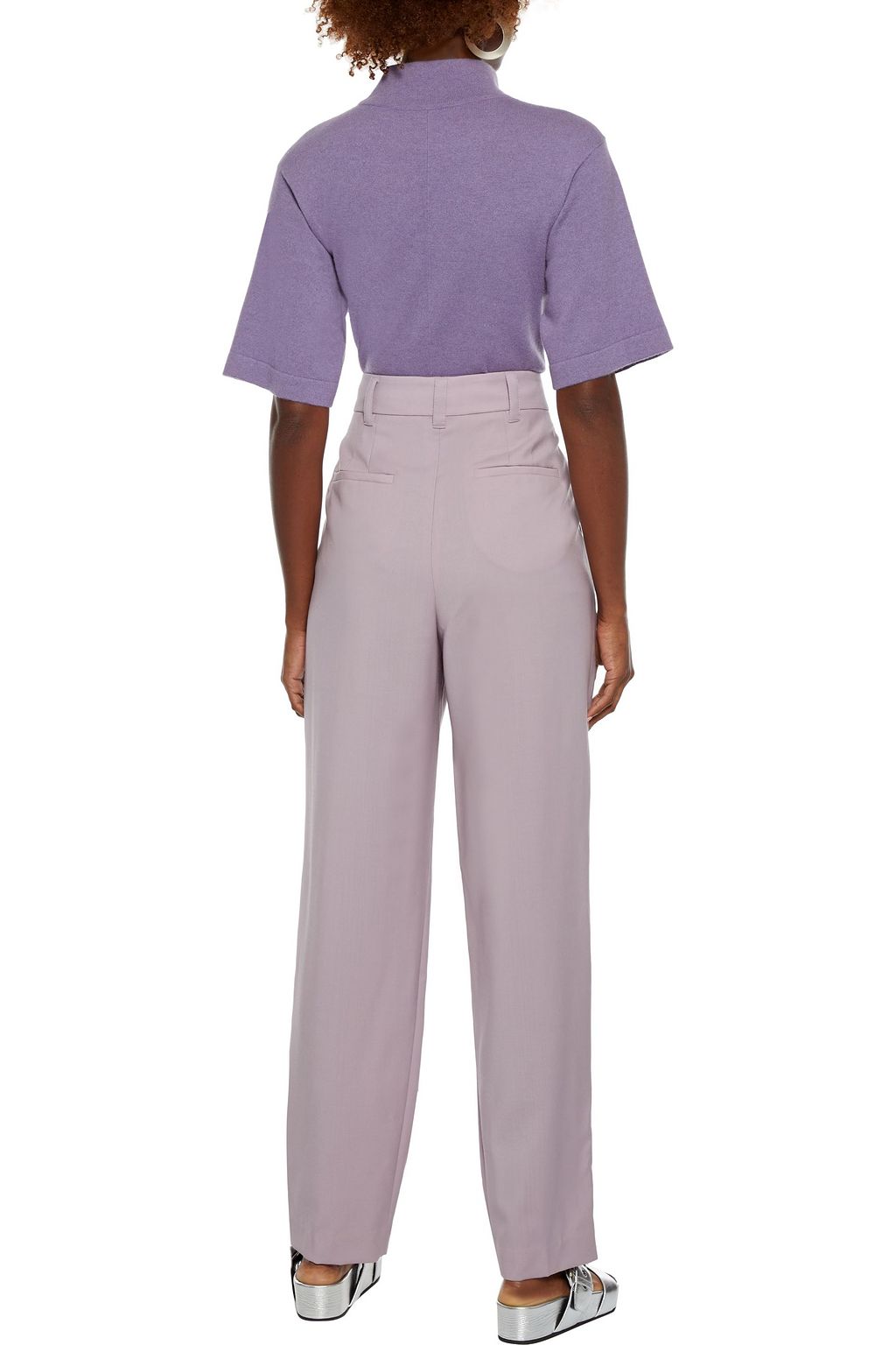 BRUNELLO CUCINELLI Grain de poudre wool tapered pants