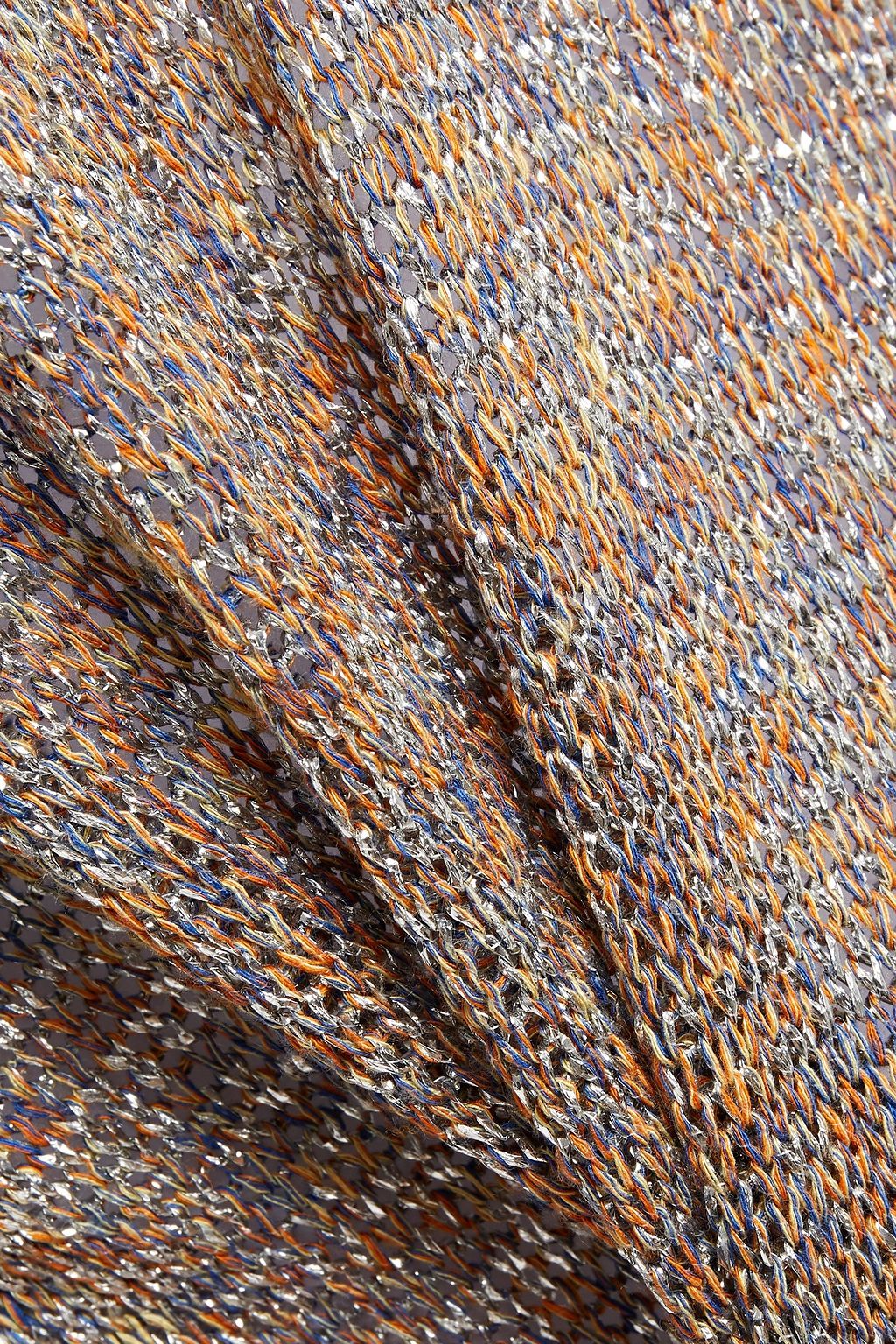 ETRO Metallic knitted sweater