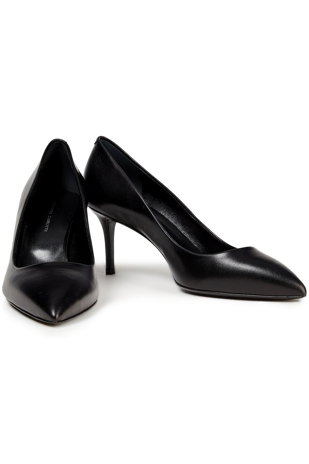 GIUSEPPE ZANOTTI حذاء بمب من الجلد