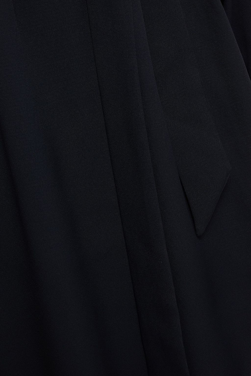 JOIE Leonore belted silk crepe de chine mini dress