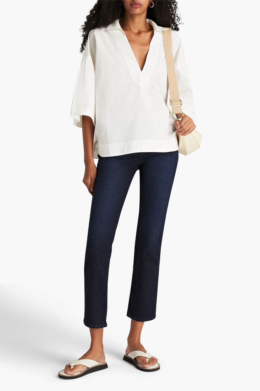 FRAME Le Sylvie high-rise straight-leg jeans