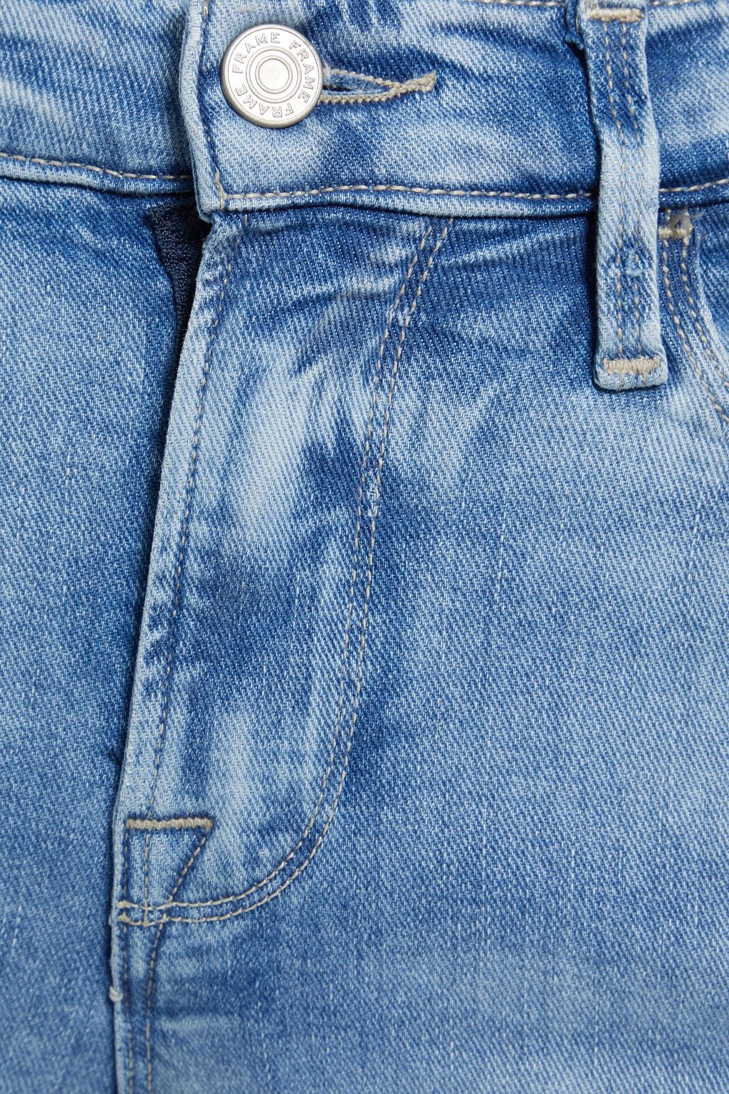 FRAME Le Nouveau high-rise straight-leg jeans