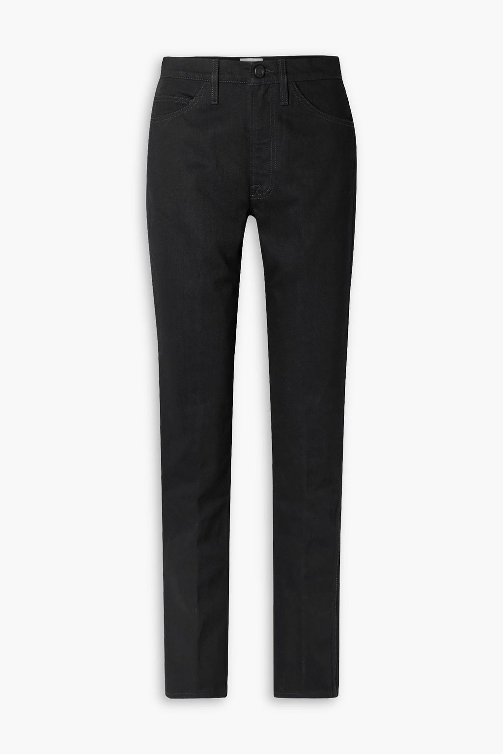 FRAME Le Italien high-rise straight-leg jeans | THE OUTNET