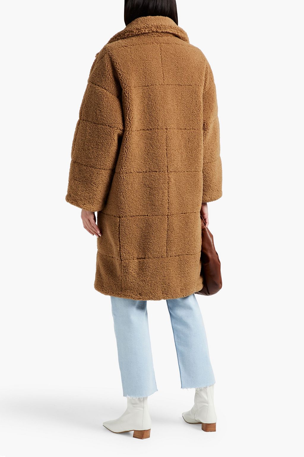 FRAME Faux shearling coat