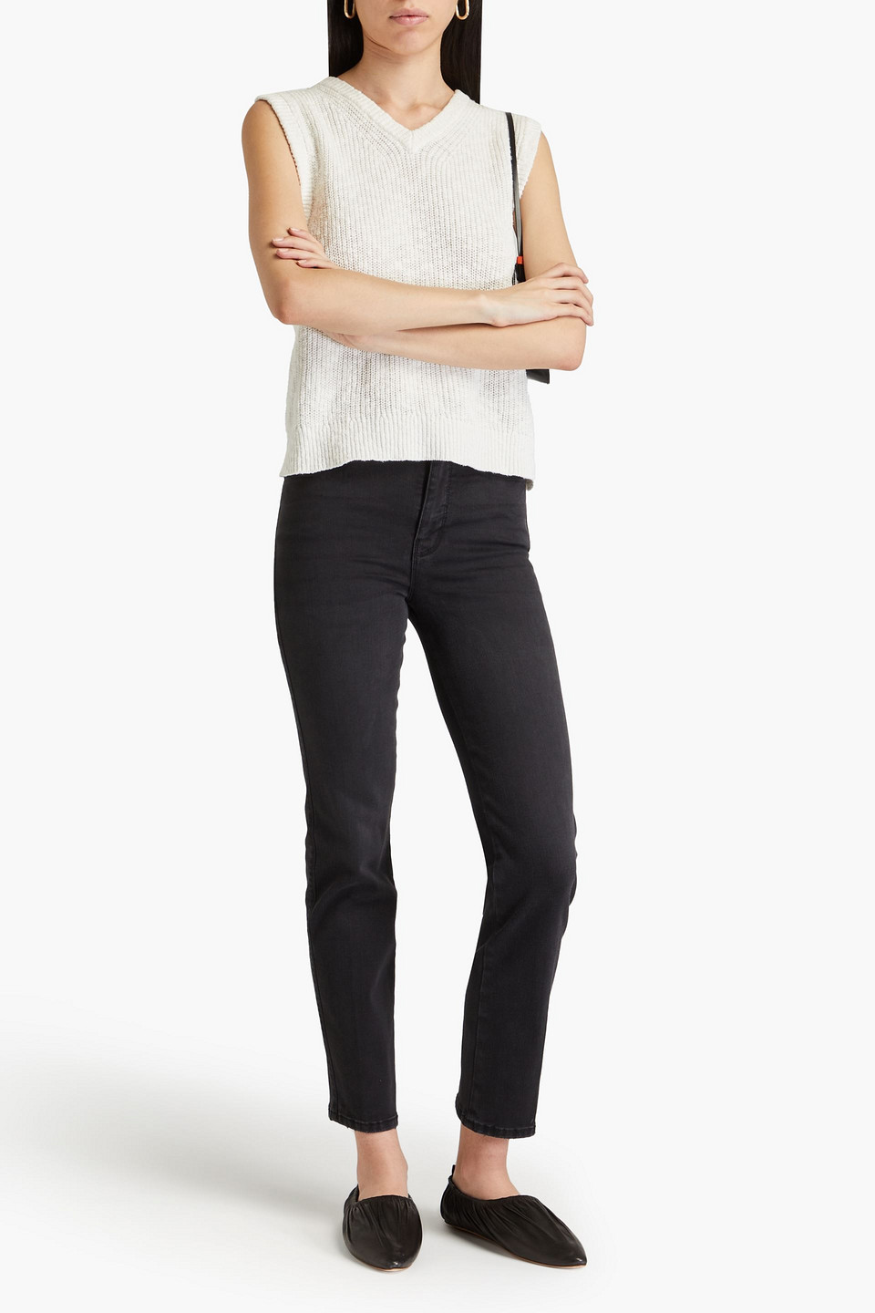 FRAME LE SYLVIE HIGH-RISE STRAIGHT-LEG JEANS