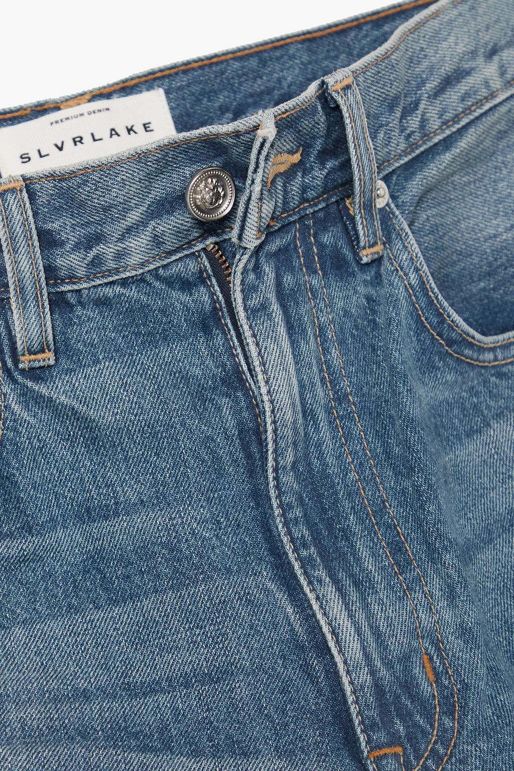 SLVRLAKE Sierra high-rise straight leg jeans