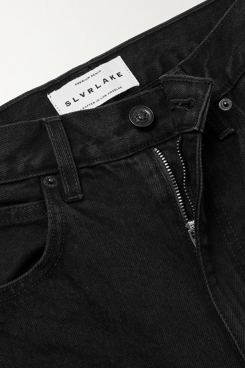 SLVRLAKE بنطلون جينز «فرانكي» بقصة كيك فلير وخصر مرتفع