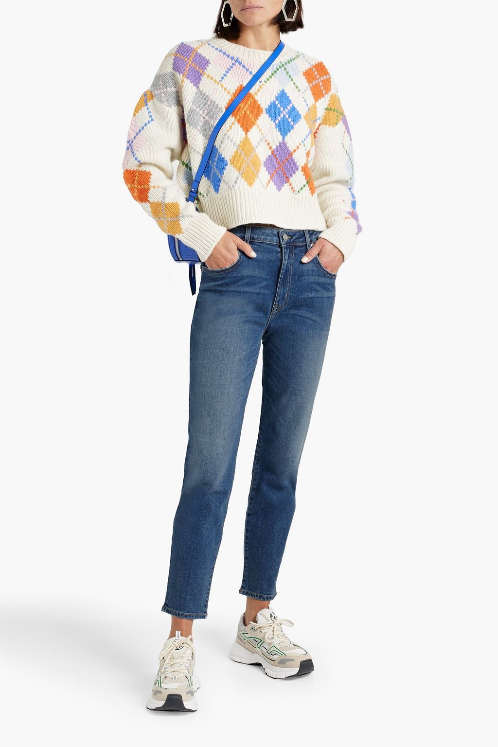 SLVRLAKE Lou Lou mid-rise slim-leg jeans