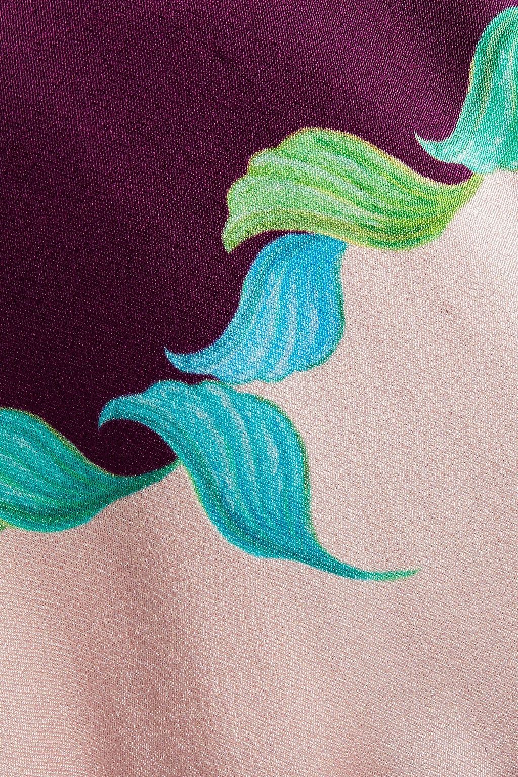 ETRO Printed satin kimono
