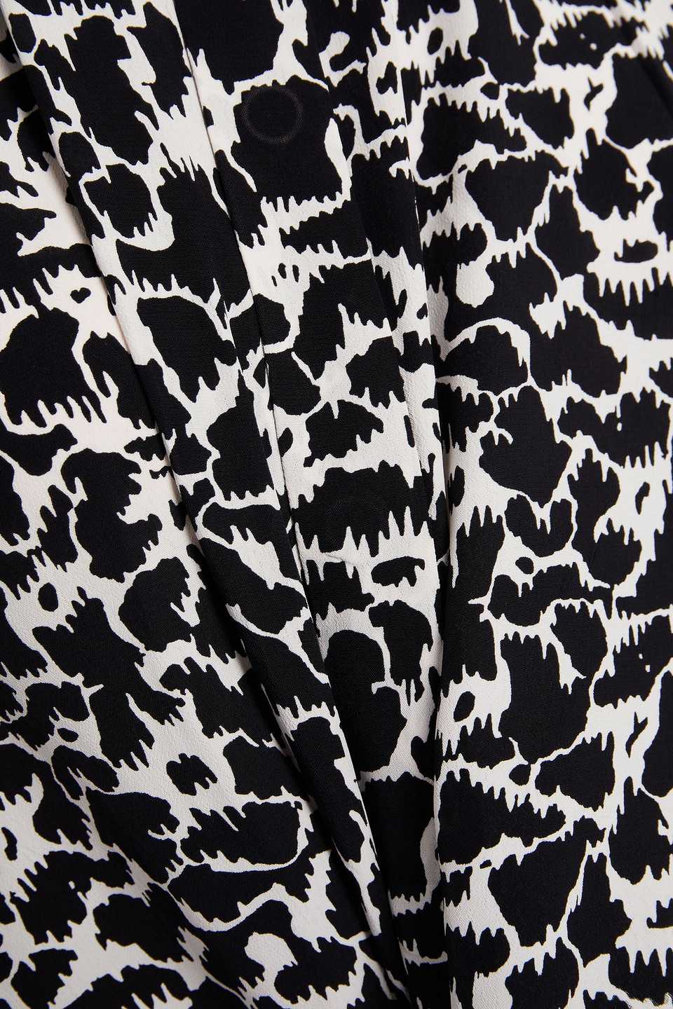Isabel Marant Étoile Printed Crepe De Chine Blouse In Black