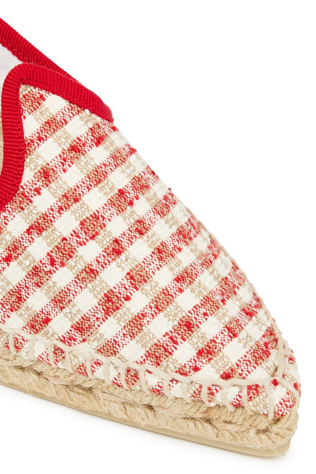 CASTAÑER Rala checked tweed espadrilles