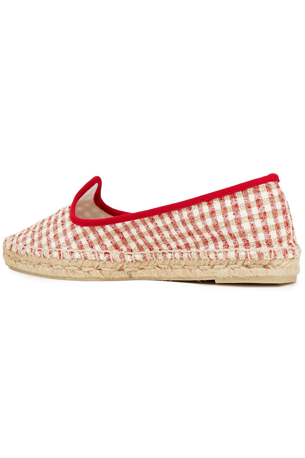 CASTAÑER Rala checked tweed espadrilles