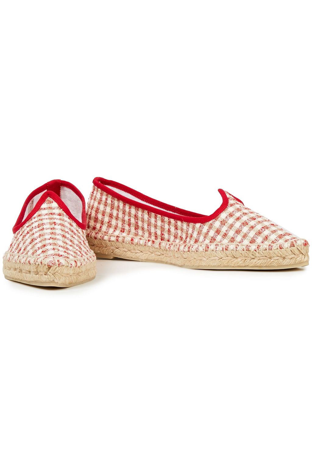 CASTAÑER Rala checked tweed espadrilles