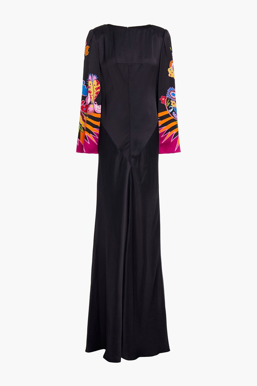 ETRO Printed satin maxi dress | Sale up to 70% off | THE OUTNET