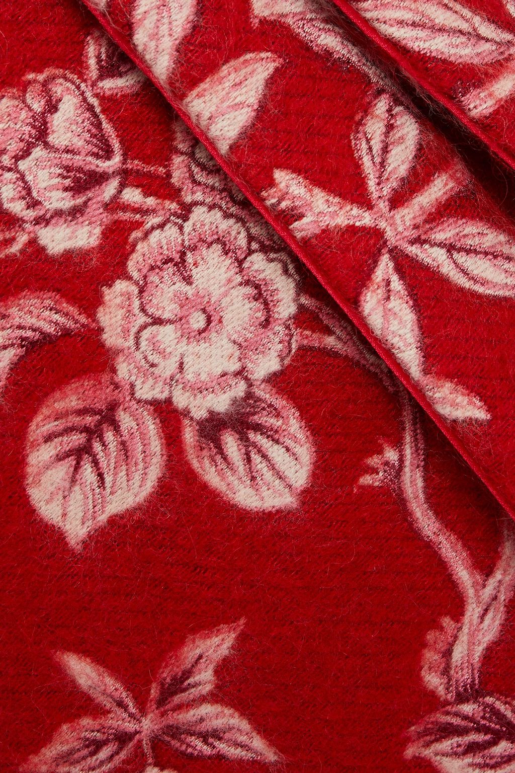 F.R.S. FOR RESTLESS SLEEPERS Belted jacquard coat