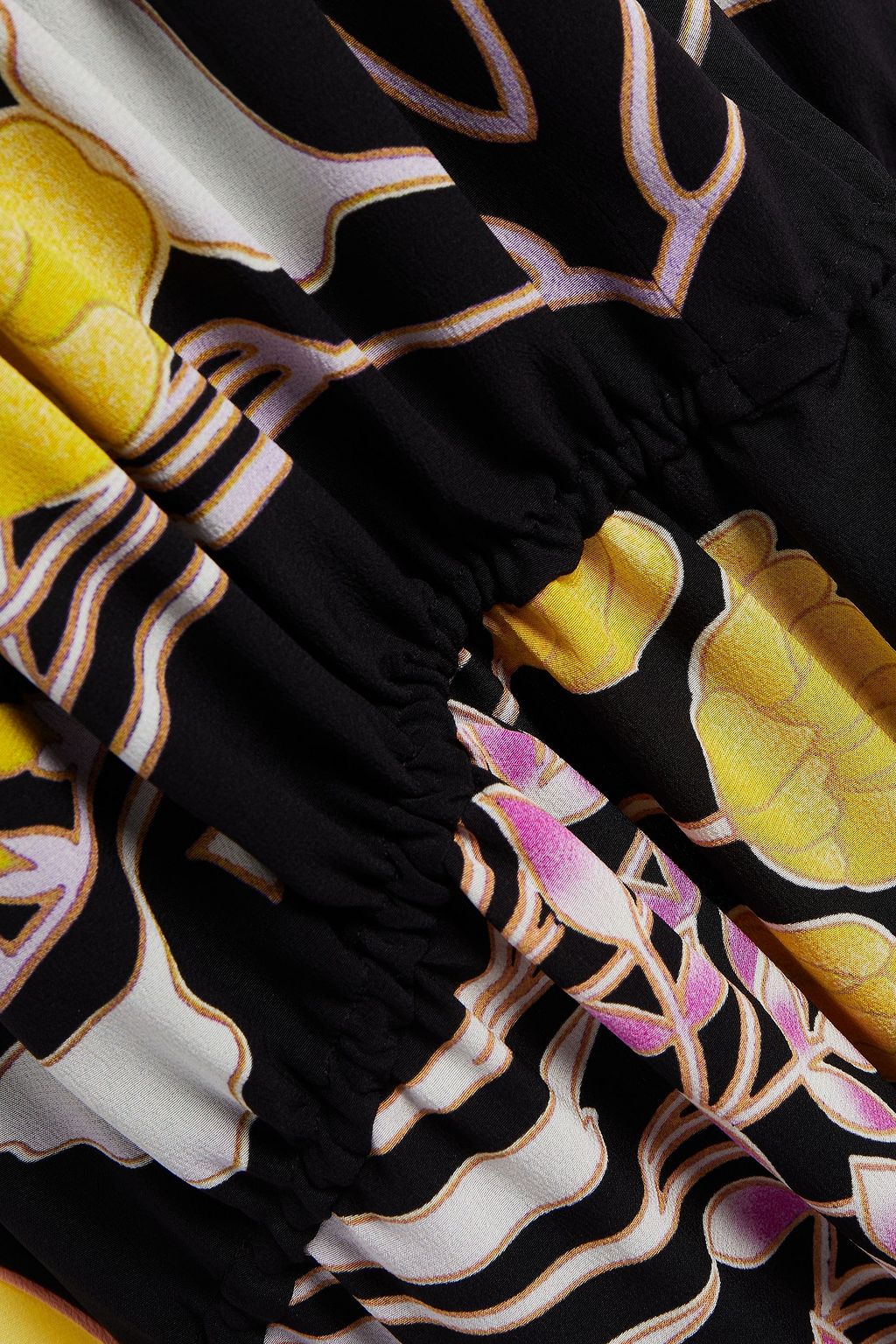 ETRO Open-back floral-print silk-crepe maxi dress