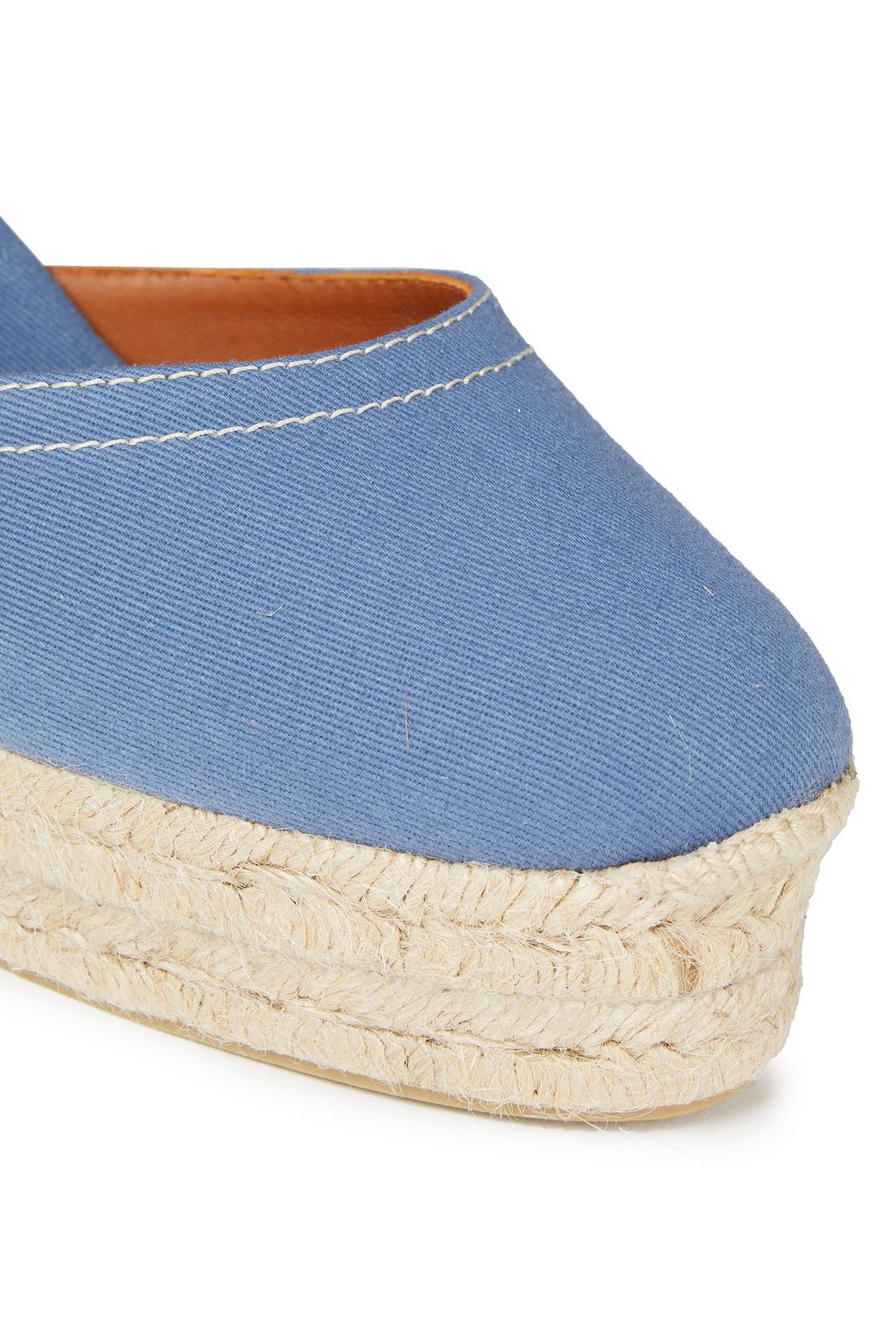 CASTAÑER Candy denim wedge espadrilles