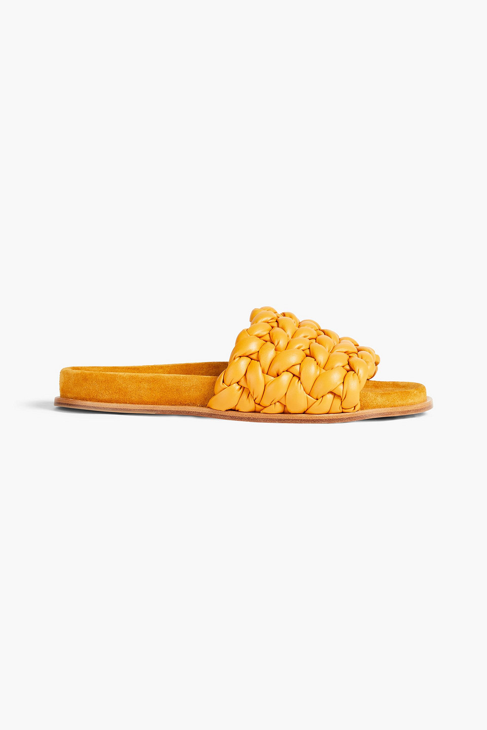 Chloé Braided Leather Slides