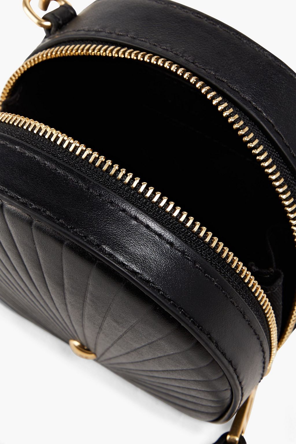 SEE BY CHLOÉ Shell embossed leather shoulder bag
