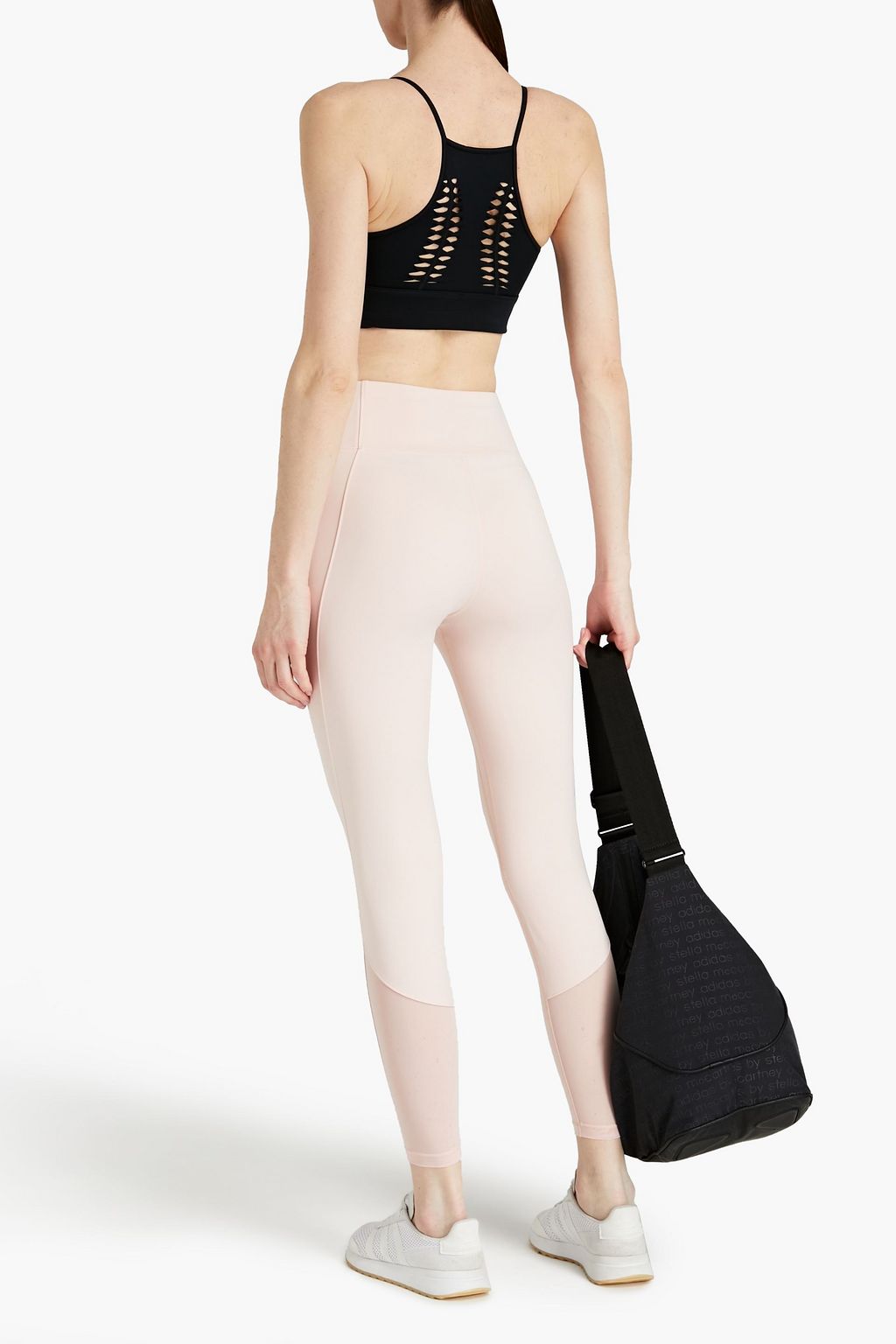 LE ORE Andria mesh-paneled  stretch leggings